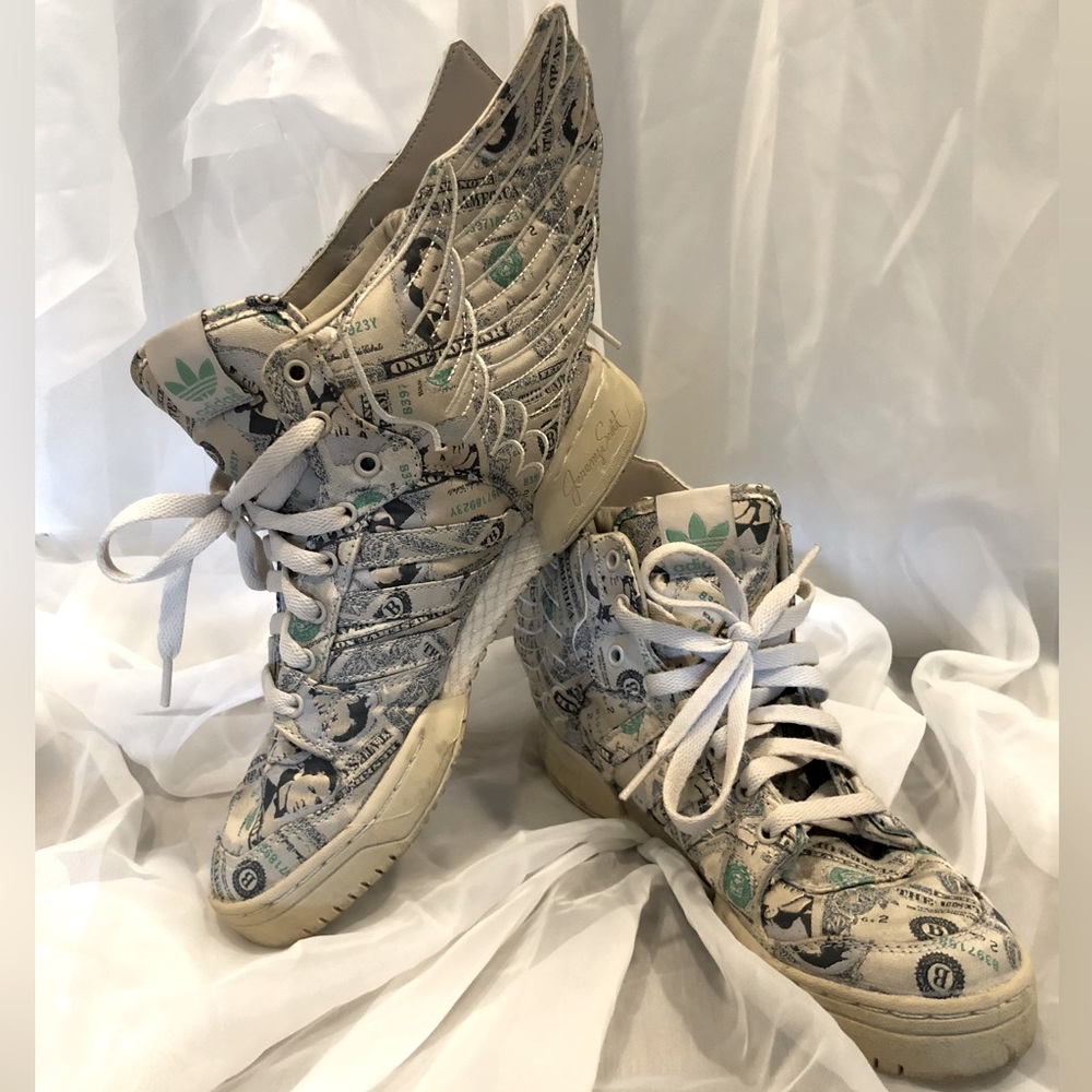 Jeremy Scott X Adidas JS Wings 2.0 Money Print